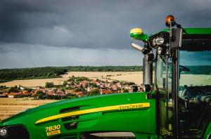 Traktor vor Winkel john deere vor winkel